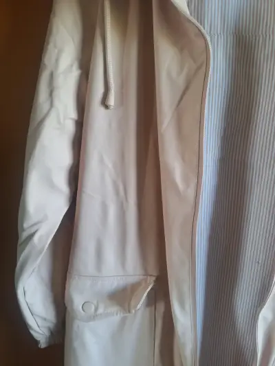 Parka beige con capucha Zara - miniatura 4