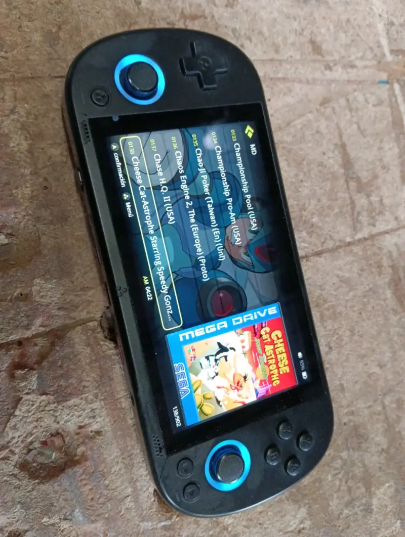 Consola portátil retro Mega Drive