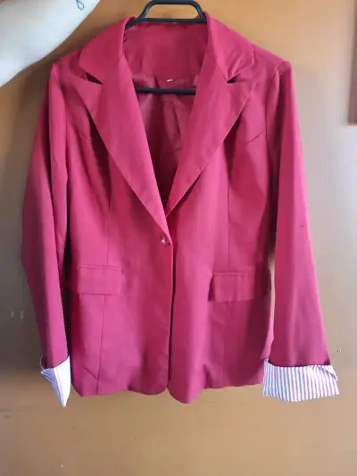 Blazer rosa elegante - miniatura 1