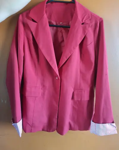 Blazer rosa elegante - miniatura 2