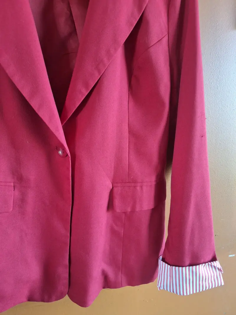 Blazer rosa elegante - 4