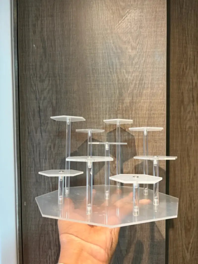 Soporte de acrílico para cupcakes - 2
