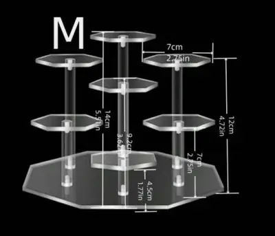 Soporte de acrílico para cupcakes - miniatura 3