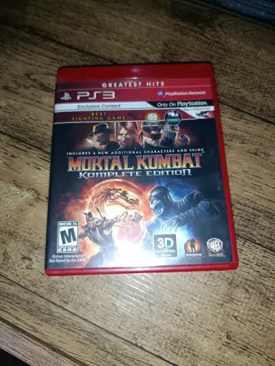 Mortal Kombat Komplete Edition PS3 Usado - miniatura 1