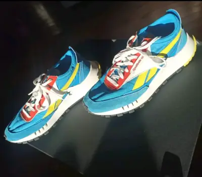 Zapatillas Reebok clásicas azul-rojo - miniatura 3