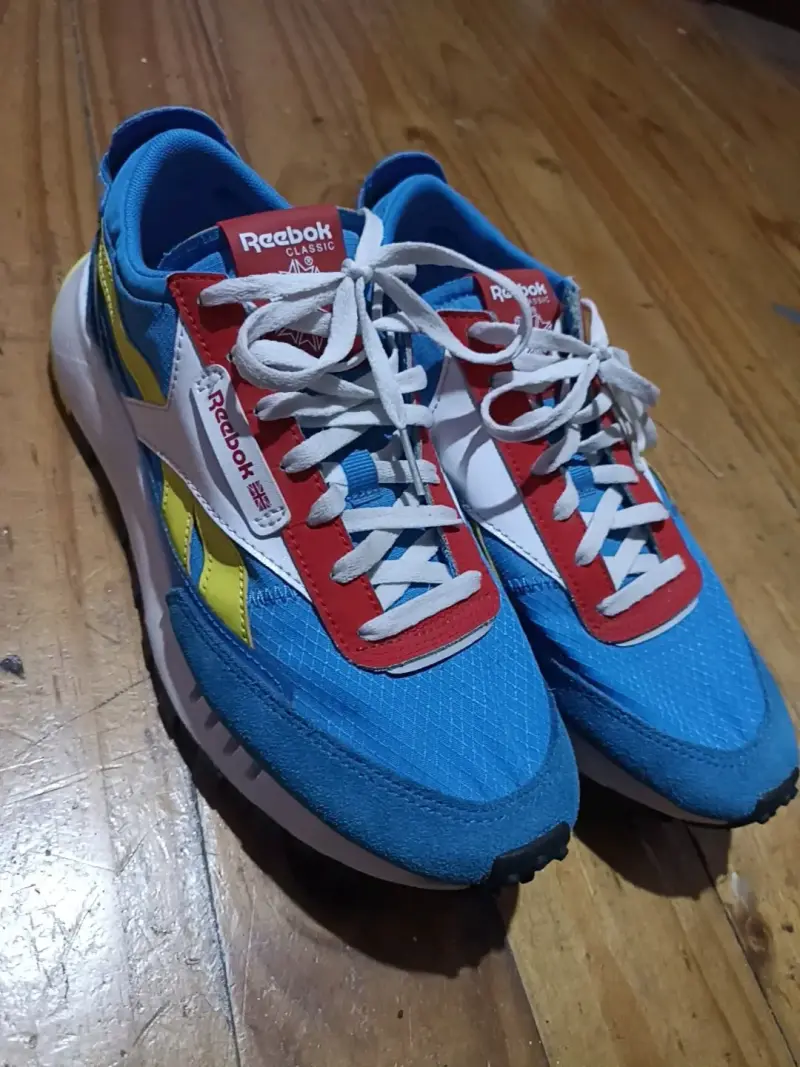 Zapatillas Reebok clásicas azul-rojo - 4