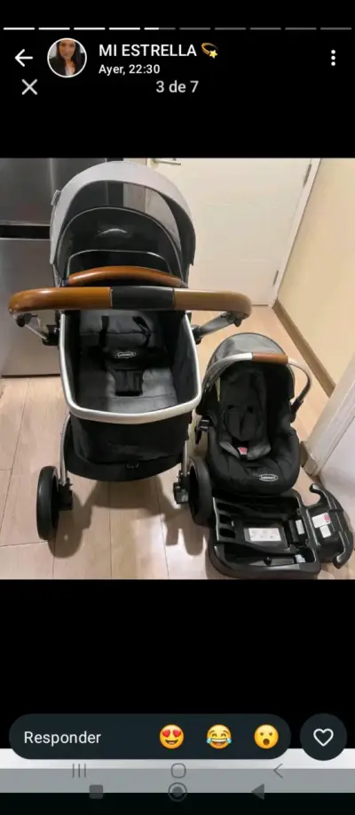Coche y silla de auto Bebesit - miniatura 3