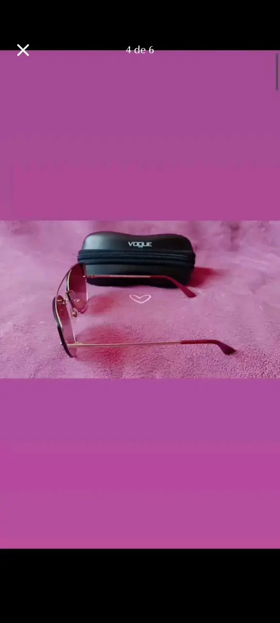 Lentes de sol Vogue con estuche - 5