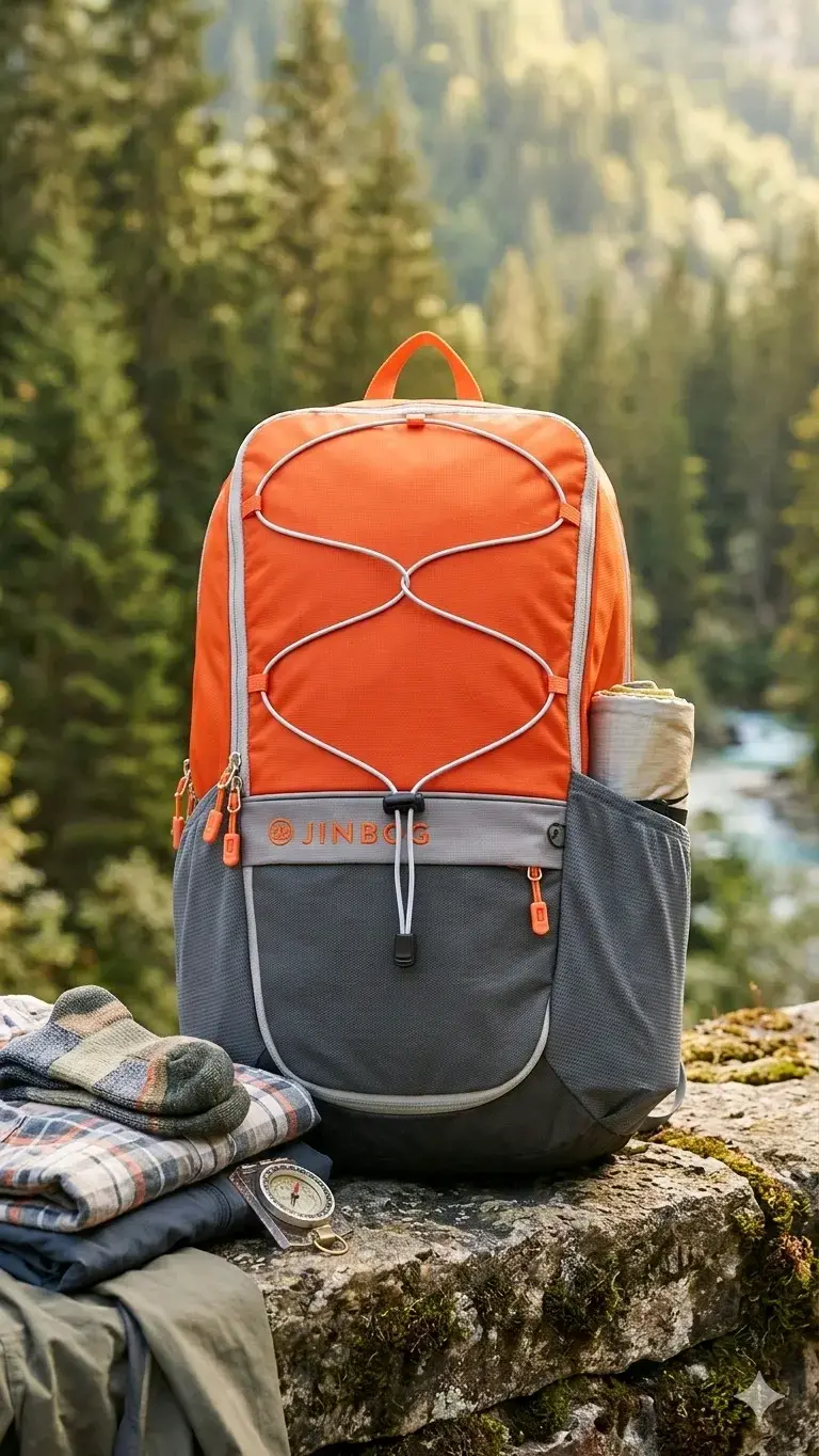 Mochila azul Jinbos - 2
