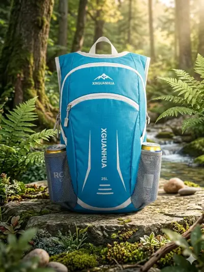 Mochila azul Jinbos - miniatura 4
