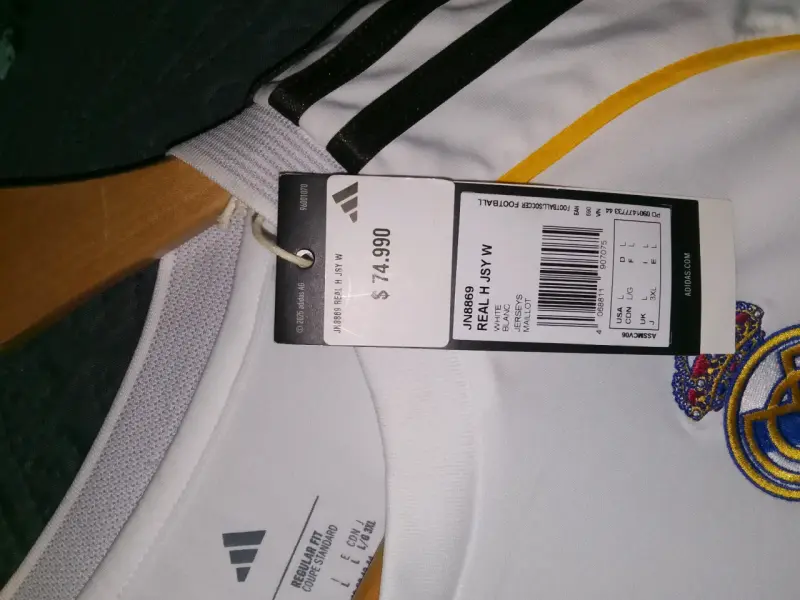 Camiseta Real Madrid blanca - 3
