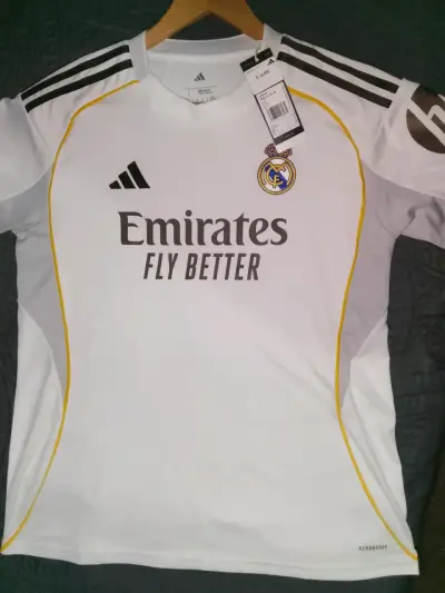 Camiseta Real Madrid blanca - miniatura 4
