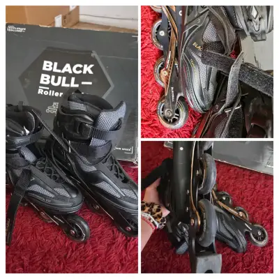 Patines Black Bull negros - miniatura 1