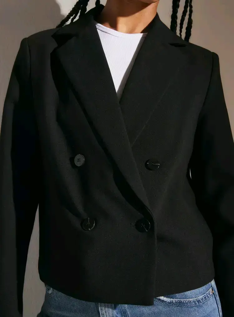 Blazer negro elegante - 2