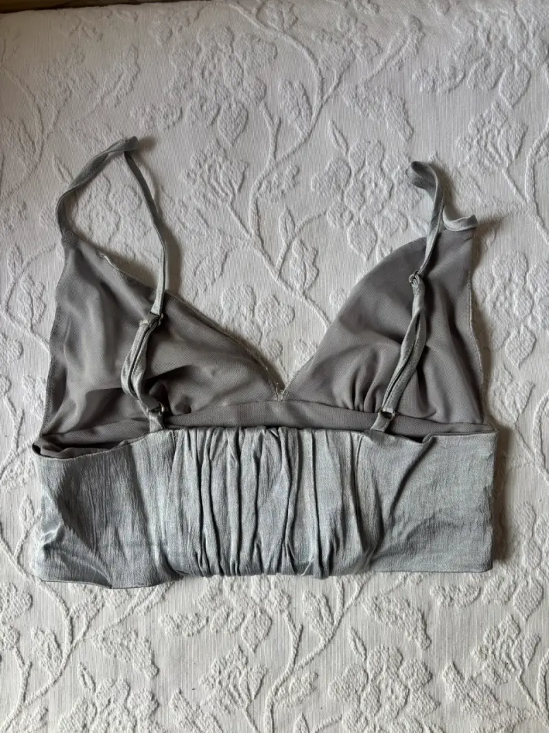 top plateado - 2