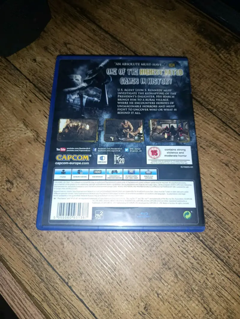 Resident Evil 4 HD PS4 Usado - 2