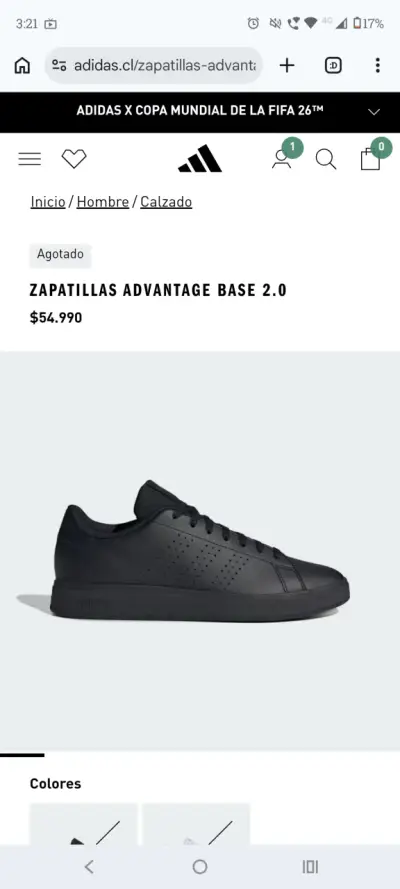 Zapatillas Adidas Negras - miniatura 5