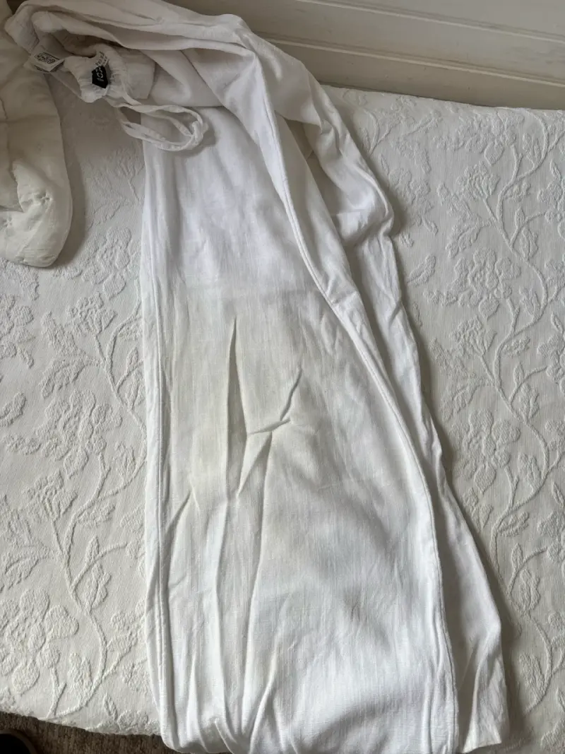 Pantalones blancos de lino - 3