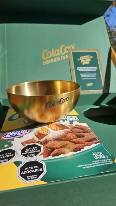 Box ColaCao Pills Dubai Edición Limitada + Bowl y - miniatura 3
