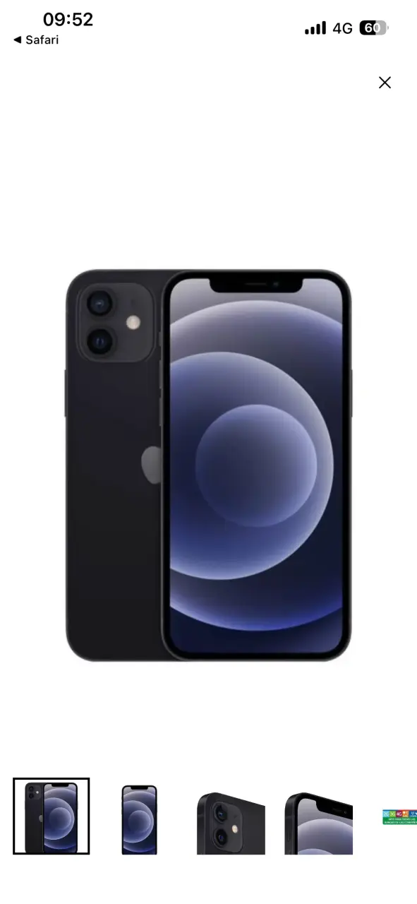 iphone 12 negro