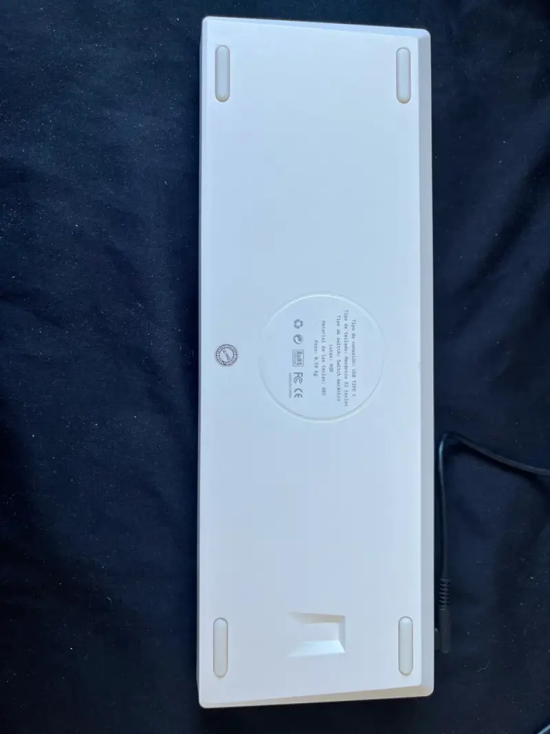 Teclado mecánico SNAKE blanco 60% - 2