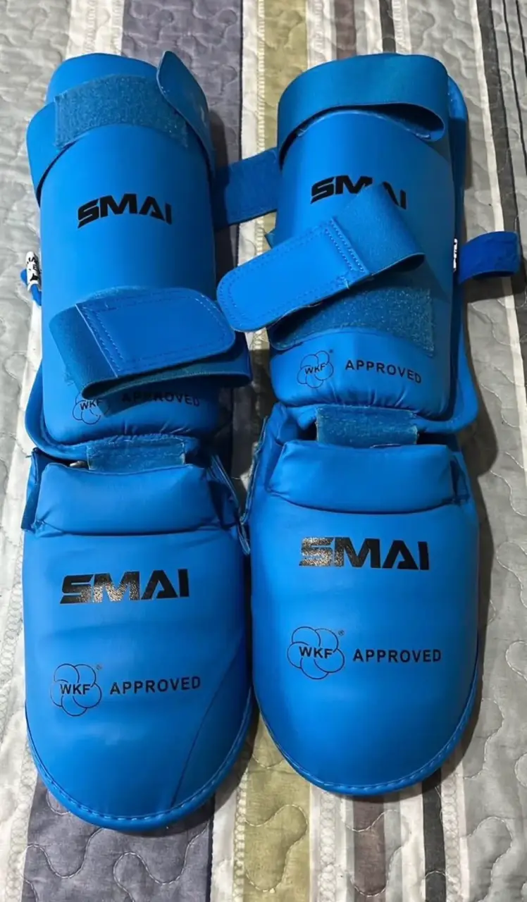 Protecciones de karate SMAI azules - 1