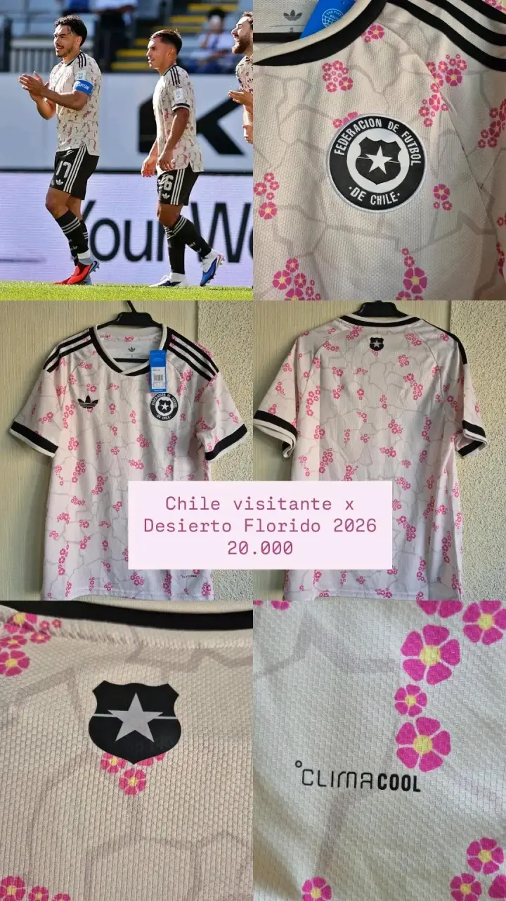 Camiseta Chile Visitante 2026