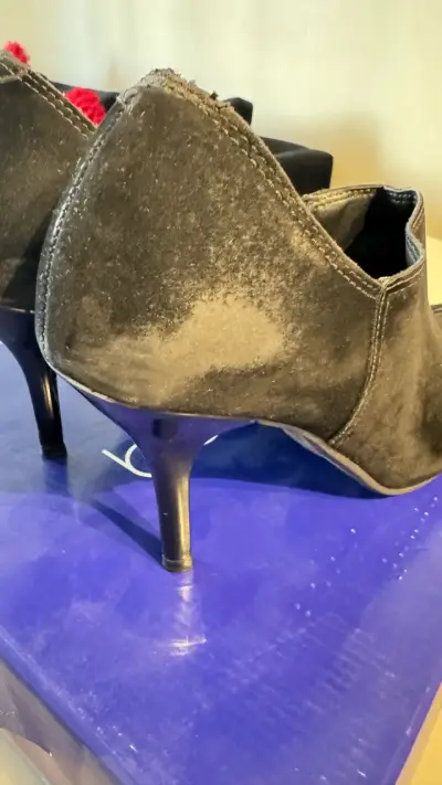 Botines negros de gamuza Beira Rio - miniatura 3