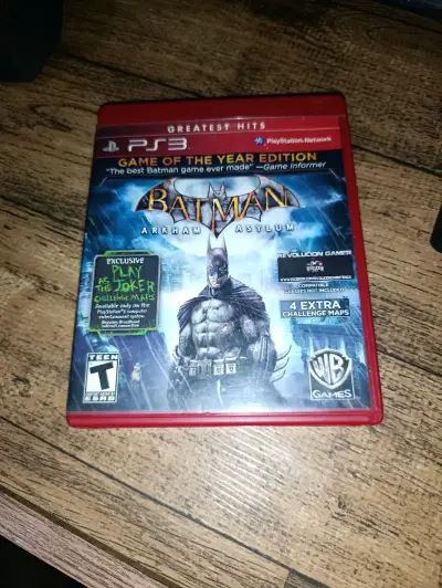 Batman Arkham Asylum GOTY PS3 Usado - miniatura 1