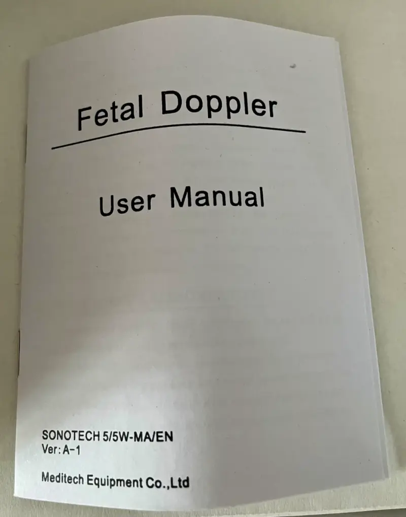 Monitor Fetal Doppler - 5