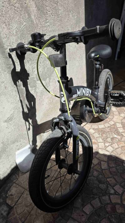 Bicicleta infantil Miniby negra - miniatura 6