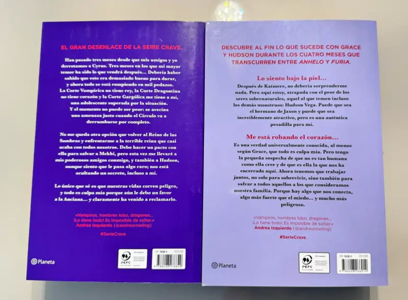 Libros serie Crave de Tracy Wolff - 3