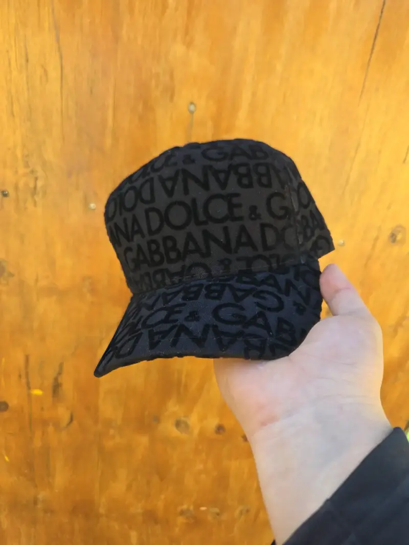 Gorra negra Dolce & Gabbana