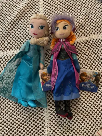 Muñecas Elsa y Anna Frozen - miniatura 1