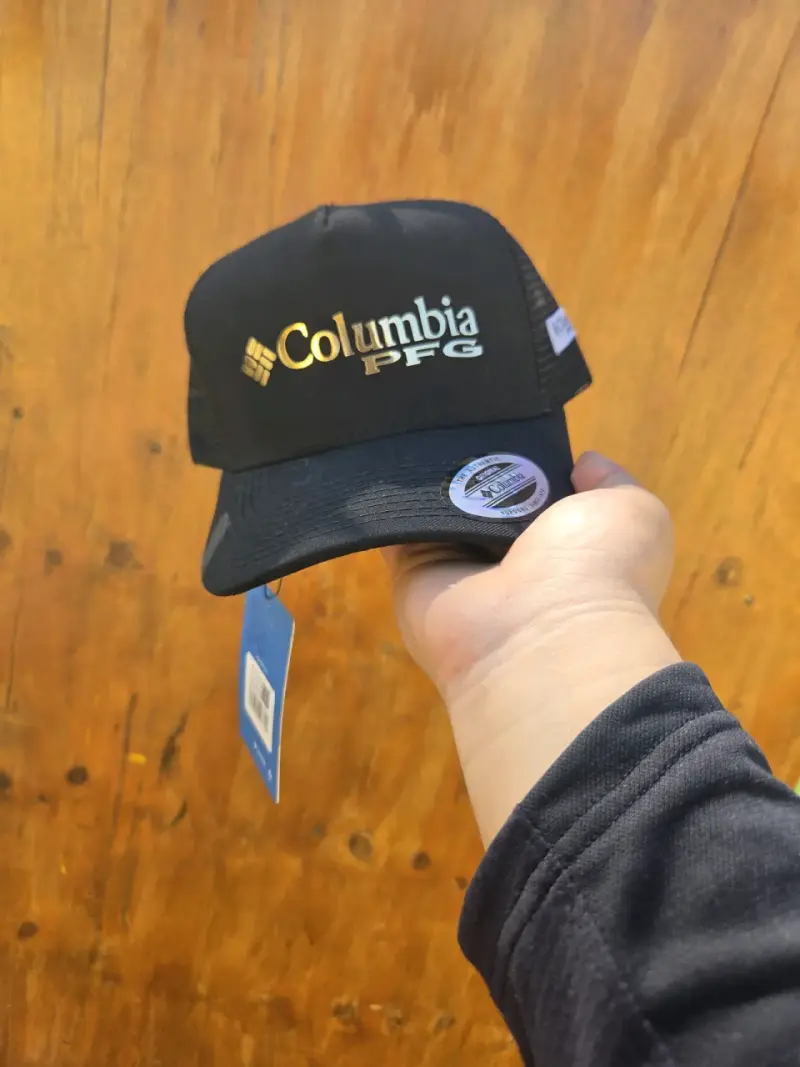 Gorra Columbia PFG negra