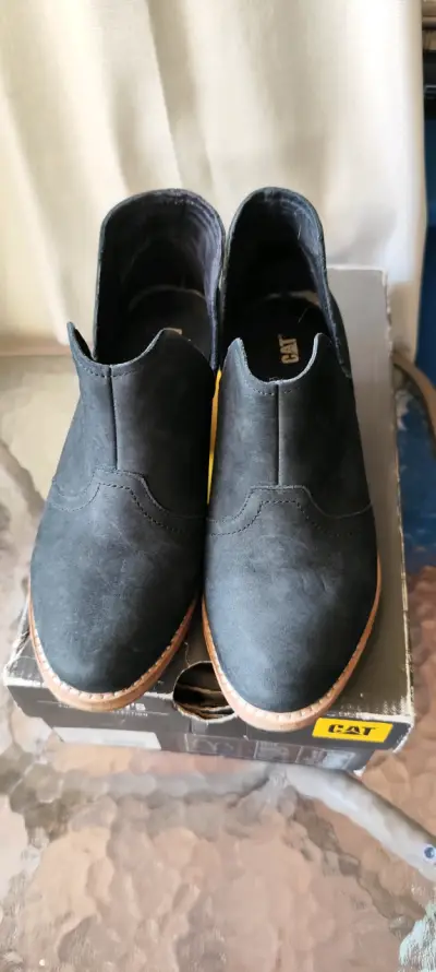 Zapatos negros CAT woman - miniatura 1