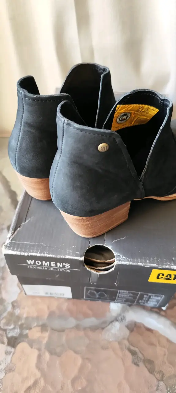 Zapatos negros CAT woman - 5