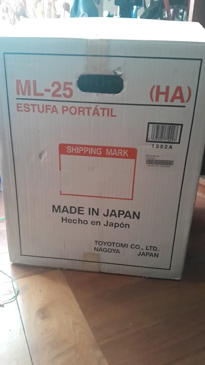 Estufa portátil Toyotomi ML-25 - 7