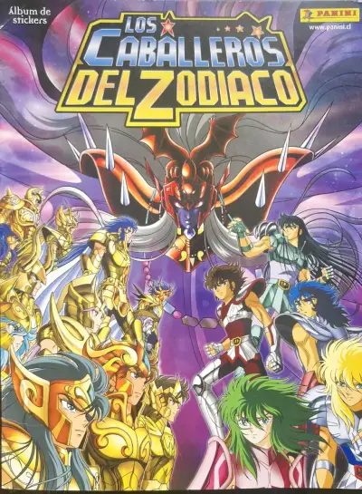 Álbum de stickers Caballeros del Zodiaco Panini - miniatura 1
