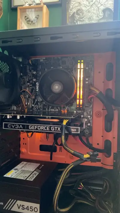 PC Gamer con tarjeta evga 1650 - miniatura 1