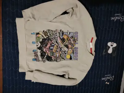 Polerón beige estampado - miniatura 1