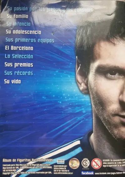 Álbum laminas Play Messi con 40 laminas pegadas - miniatura 2
