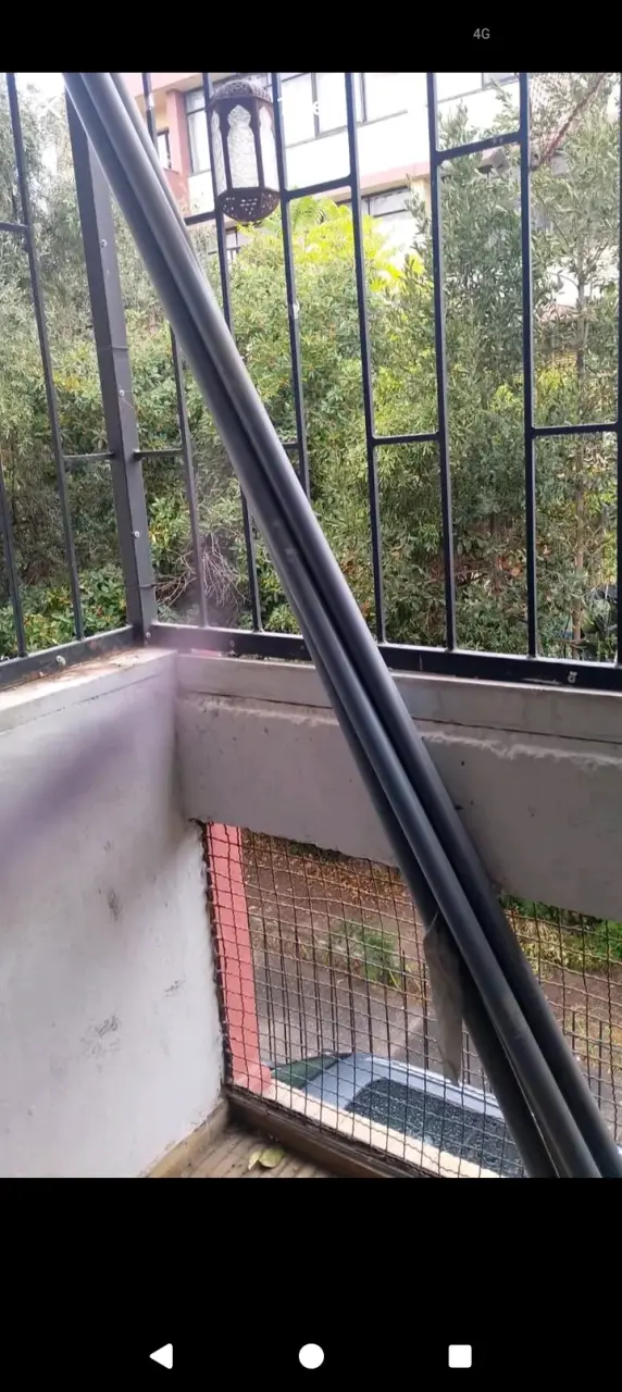 3 tubos de PVC nuevos. Medidas 3mt. 4mm.