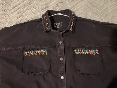 Chaqueta denim mujer - miniatura 3