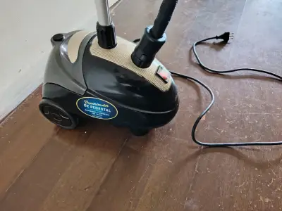 Plancha vertical a vapor negra - miniatura 3