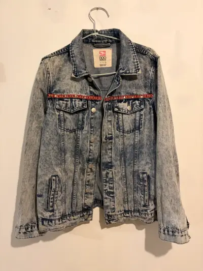 Chaqueta de mezclilla mujer - miniatura 1