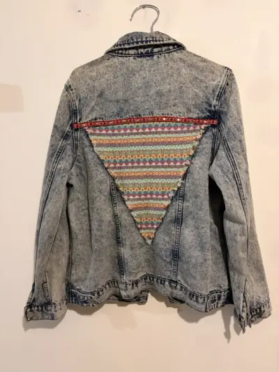 Chaqueta de mezclilla mujer - miniatura 2
