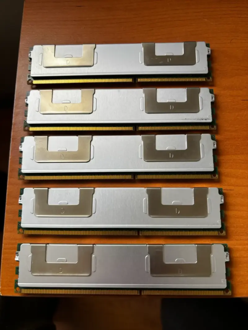 5 Memorias RAM 4GB Samsung - 2