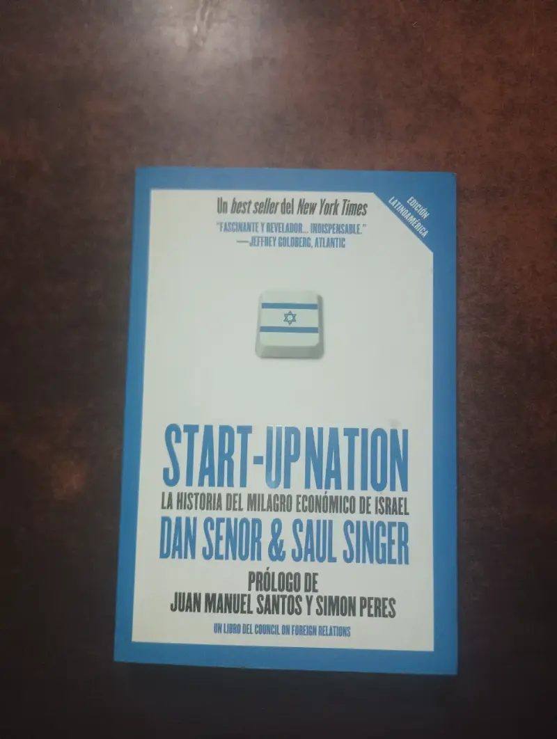 Libro 'Start-Up Nation' edición latinoamericana