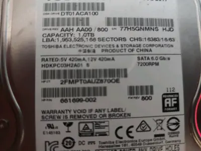 Disco duro Toshiba 1TB - miniatura 2